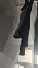 polo衫短袖t恤女2025新款夏季宽松港风设计感小众正肩翻领上衣服 藏青拼白灰色 S （80-95斤） 实拍图