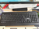 宏碁有线电脑办公键盘鼠标套装线长1.8米商务轻薄轻静音台式笔记本通用USB接口人体工学适用华硕小米 黑色单键盘（线长1.8米） 实拍图