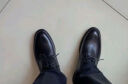 红蜻蜓男士正装商务皮鞋德比鞋婚鞋内增高男鞋 WTA7376 黑色39 实拍图