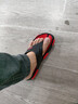 回力（Warrior）人字拖鞋男士沙滩鞋轻便舒适塑胶男鞋颗粒按摩拖鞋男 红色 41 实拍图