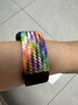 BHO【热销100万+】适用苹果手表表带apple iwatch s10/s11表带ultra3/2/s9/8/7磁吸编织se3男生女士款 磁吸版【光芒新彩虹】 【38/40/41/42mm】表盘通用 实拍图