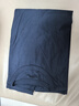 布先生春夏季短袖T恤男士纯棉小白T纯色内搭打底衫 深海蓝 XL(180) 实拍图