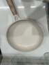九阳（Joyoung）麦饭石色聚油不粘煎锅平底锅炒菜锅28cm电磁炉燃气灶明火CJ783 实拍图