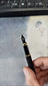 永生钢笔四件套练字硬笔可换墨囊吸墨水美工成人办公书写专用 磨砂黑 0.5mm明尖+20墨囊+墨水 实拍图