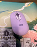 罗技（Logitech）时尚系列 POP MOUSE无线鼠标 蓝牙鼠标 办公鼠标-星暮紫 实拍图