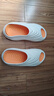 亚束2025运动拖鞋男厚底增高防滑户外踩屎感凉拖减震夏季外穿破茧系列 白橘【可拆卸内胆】 44-45 【43-44码脚拍这个】 实拍图