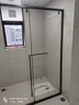 东鹏（DONGPENG）淋浴房一字型极窄家用卫生间浴室干湿分离隔断洗澡间浴屏PTB11 枪灰1.5-1.59/高2米带阻尼 宽度＞1.7米为2固一活 实拍图