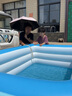 Bestway儿童游泳池宝宝小孩室内外家用电动充气史迪仔周边玩具洗澡戏水池 实拍图