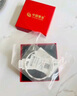 中国黄金（CHINA GOLD）莫比乌斯环银手镯足银时尚款素圈镯子银手环父亲节生日礼物送女友 玫瑰礼盒+莫比乌斯手镯 30g±1g 实拍图
