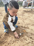 JEEP吉普儿童运动凉鞋包头夏季软底防滑男童沙滩鞋深海蓝/冰川蓝27 实拍图