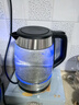 美的（Midea）电水壶热水壶电热水壶高硼硅玻璃1.7L大容量1800W透明暖水壶自动断电MK-SHJ1722 实拍图