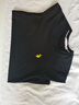 U.S. POLO ASSN.T恤男短袖男士纯棉t恤夏季白色小T恤休闲男打底衫父亲节 黑色 2XL 实拍图