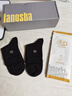 浪莎黑色袜子男秋冬休闲商务袜男士纯棉抗菌防臭全棉吸汗中筒袜男袜 【礼盒装】100%纯棉黑色 6双 均码 实拍图