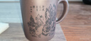 金镶玉 宜兴紫砂杯原矿紫泥雕刻大容量水杯茶具办公杯山水泡茶杯±450ml 实拍图