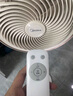 美的（Midea）空气循环扇 电风扇家用立式变频轻音卧室落地扇语音声控抗菌空气净化扇一级能效小风扇 GDI24RY  实拍图