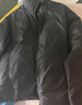 无印良品（MUJI）女式 便携式 立领羽绒夹克 BDC32C2A 黑色 XL 实拍图