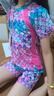 宜肤防晒儿童美人鱼泳衣女童洋气小孩公主韩国连体公主裙式温泉泳衣 实拍图
