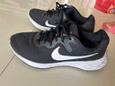耐克NIKE跑步鞋男缓震透气REVOLUTION 6运动鞋DC3728-003黑白44.5 实拍图