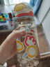 babycare儿童水杯吸管杯双饮二合一户外运动水壶上学大容量PPSU-满杯600ml 实拍图