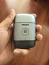 飞利浦（PHILIPS）电动剃须刀鹅卵石便携式刮胡刀 0.0微米净剃黄金比例 冰川银 生日礼物送老公送男友 国家补贴 实拍图