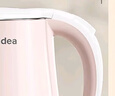 美的（Midea）烧水壶电热水壶电水壶 双层防烫 0涂层食品级304不锈钢 1500W快速沸腾 1.7L大容量 HJ1705 实拍图