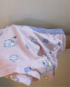 全棉时代儿童内裤男女童内裤5A抗菌 爱心猫咪+粉紫爱心+花园紫  实拍图