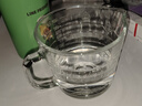 onlycook带盖玻璃早餐杯刻度量杯 牛奶燕麦杯打蛋杯 大容量500ml 实拍图