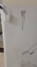 得力120*90cm涂鸦软白板 家用可移除胶墙贴 铁性自粘贴可擦写画板 涂鸦自粘墙纸 儿童涂板贴磁性可吸附 实拍图