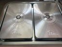 美的（Midea）钛陶0氟多功能锅电火锅不锈钢蒸锅鸳鸯火锅专用锅超薄速沸多功能一体电锅煎烤料理锅DLS332266S 实拍图