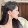 伊黛儿耳钉女日韩耳环2025年新款潮耳圈耳扣睡觉免摘时尚耳饰生日礼物 波浪镶钻耳扣E0092 实拍图