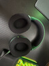 雷蛇（Razer）梭鱼X幻彩版  幻影绿 无线头戴式电竞游戏耳机耳麦 降噪麦克风 多平台兼容  适配三角洲行动 实拍图