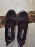 斯凯奇（Skechers）女鞋秋季浅口单鞋舒适平底一脚蹬懒人鞋轻便休闲鞋104199 实拍图