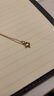 周六福18K金手链女樱花醉手链生日礼物KIHH076840 手链 16+3cm 实拍图