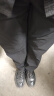 京东京造裤子男薄款冰丝休闲裤男士直筒宽松商务运动长裤黑色 36 实拍图