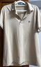 Navigare意大利小帆船男士POLO衫25春夏季接触凉感体恤衫舒适亲肤上衣男 古巴砂 XL 实拍图