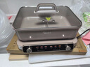 美的（Midea）电火锅多功能锅火锅专用锅料理锅鸳鸯锅烤肉锅0氟钛陶电热锅电煮锅8L多用途锅HGS352866S 实拍图