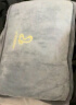 志高（CHIGO）热水袋暖水袋 充电暖手宝暖宝宝 智能防爆 双插手亲肤绒 天空青蓝 实拍图