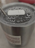 无印良品（MUJI）不锈钢双层马克杯 大容量男女办公学生水杯茶杯咖啡杯 银色 490ml 实拍图