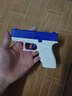 水枪格洛克手动水枪玩具按压式喷水枪空挂回膛呲水枪儿童喷水男孩 格洛克回堂水枪【1个装】蓝色 实拍图