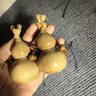 金丝楠木精品龙头葫芦福禄木雕车挂饰创意天然材质原木摆件手把件 金丝楠木7.8cm 实拍图