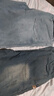 查佰伦 CHELDBAILANNC牛仔裤男松紧腰春夏季高档宽松直筒潮流休闲日系简约阔腿长裤子男 复古蓝+北仕N8028复古蓝【两件】 XL 【建议120-135斤】 实拍图