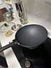 厨源（CULINARY ORIGIN）老板精铁锅不粘锅炒锅不粘锅炒菜锅具圆底【免安装把手 免开锅】 实拍图