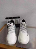 森馬运动鞋男秋季潮流设计感防滑防臭跑步鞋男士百搭内增高休闲老爹鞋 白兰 41 (255mm) 实拍图