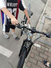 凤凰（Phoenix）凤凰自行车成人男新款山地车变速越野骑行车12岁到18岁青少年单车 辐条轮顶配【全套轴承/钢架】肖灰 24寸24速【身高138-168cm】 实拍图