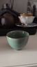 龙泉青瓷哥窑开片创意手工品茗杯小号功夫茶杯陶瓷会客主人杯茶碗茶盏单杯 哥窑梅子青-礼盒装 实拍图