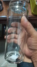 希诺玻璃杯单层加厚大容量家用办公泡茶杯子男车载水杯XN-6017L 530mL 实拍图