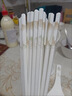景黛陶瓷筷子景德镇正品2025新款高品质优质防霉环保耐高温家用食品级 幸福时光5双 实拍图