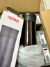 膳魔师（THERMOS）保温杯470ml高真空不锈钢办公家用带茶漏水杯CMK-501 CBW 实拍图