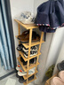 全品屋楠竹鞋架简易门口入户柜多层家用宿舍小置物架子收纳多功能储物盒 晒单实拍图