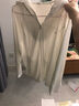 蕉下（beneunder）京东专供防晒衣女防晒服宽松外套男女同款AL672户外霜奶白S 实拍图
